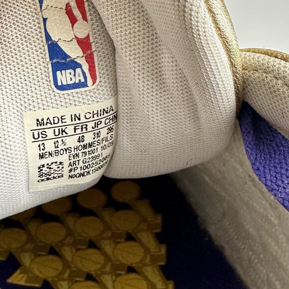Adidas Los Angeles Lakers Superstar II PT Champs 15th NBA Title Size 13 main image 4